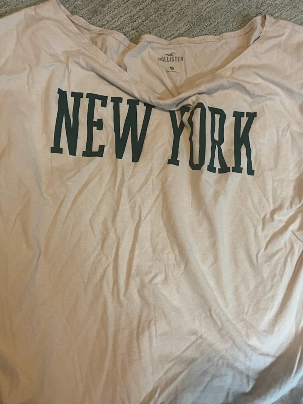Hollister oversized new york t-shirt size M